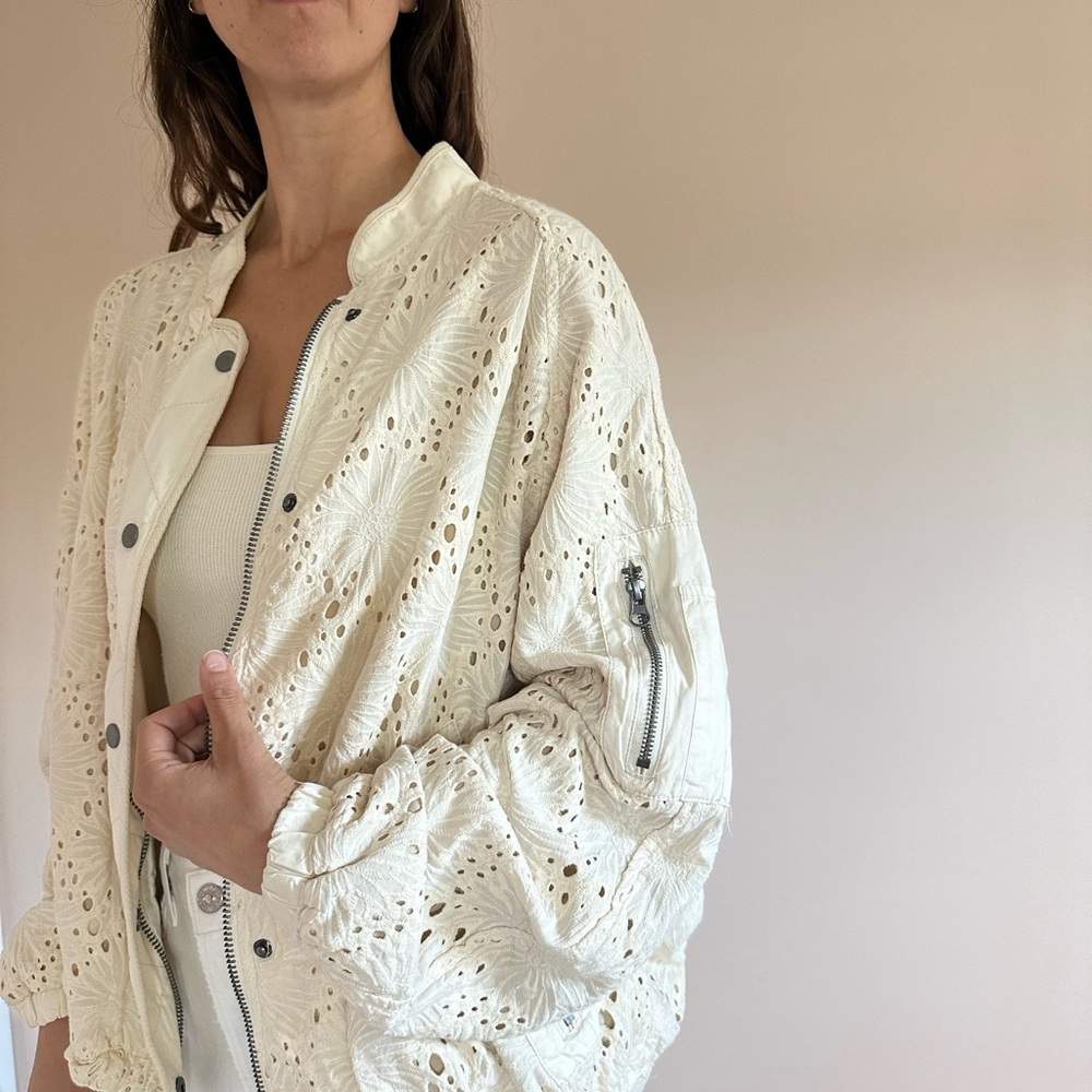 Free People Lace Jacket